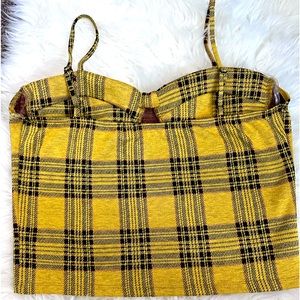 Brand New - Pattern Crop top elastic, comfortable and soft adjustable straps